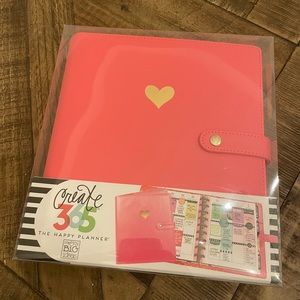 The Happy Planner Coral Pink Planner Cover